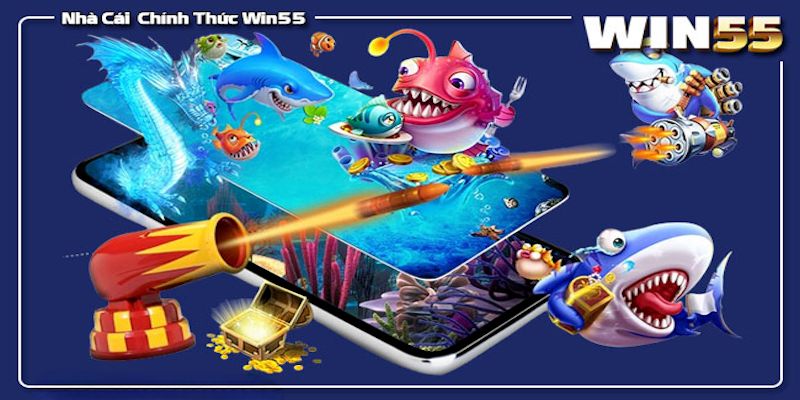 Khuyến mãi dành tặng khách  bắn cá win55